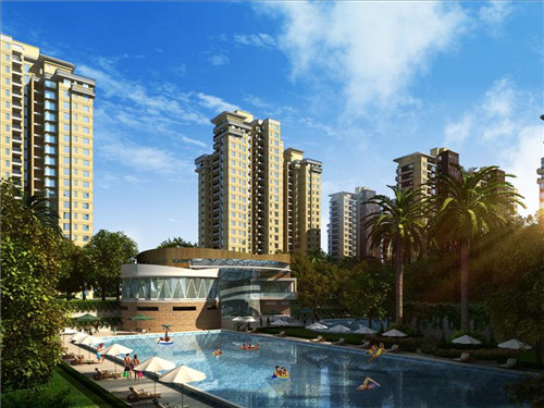 骆子湾公园风景图片